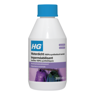 HG Waterdicht voor 100% synthetisch textiel HG Waterdicht voor 100% synthetisch textiel