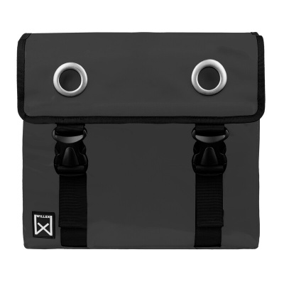 Dubbele Bisonyl Fietstas 52L Zwart Foto van Dubbele Bisonyl Fietstas 52L Zwart