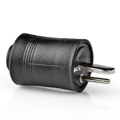 Foto van Luidspreker stekker met schroef zwart