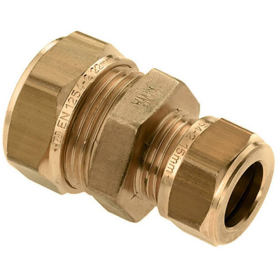 Knelkoppeling recht 12 x 10 Foto van Knelkoppeling recht 12 x 10