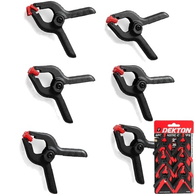 Foto van Zeilklem 50mm 6x Kunststof