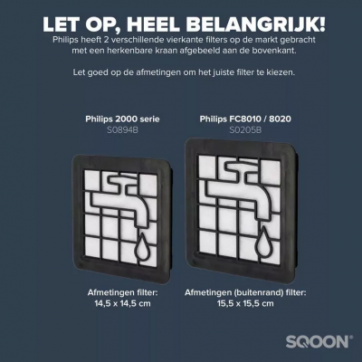 Filter geschikt voor Philips FC8010/02 Filter geschikt voor Philips FC8010/02