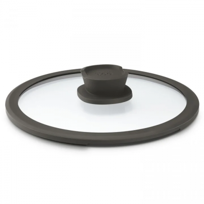 Foto van BergHOFF Deksel LEO Glazen Deksel Stone 28cm