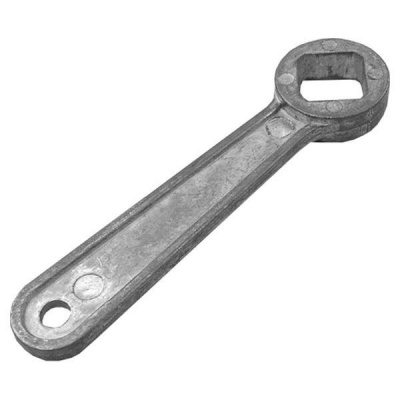 Sleutel voor vul-aftapkraan 12mm. Foto van Sleutel voor vul-aftapkraan 12mm.