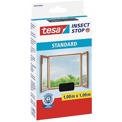 Foto van Tesa standard raamhor zwart 1m x 1m