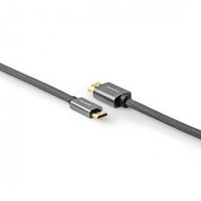 Mini HDMI naar HDMI 18Gbps 2.0mtr Mini HDMI naar HDMI 18Gbps 2.0mtr