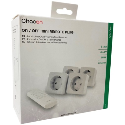 Basisset draadloos schakelen 4x ontvangers+AB Basisset draadloos schakelen 4x ontvangers+AB