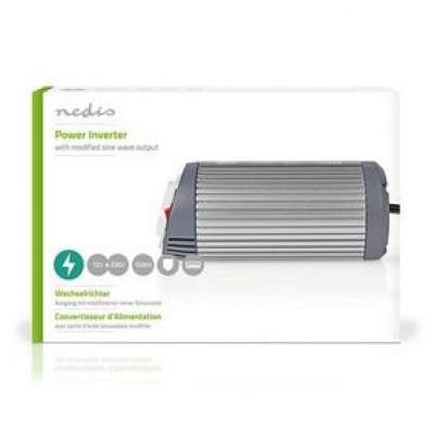 Stroom inverter 12VDC naar 230 VAC 150w