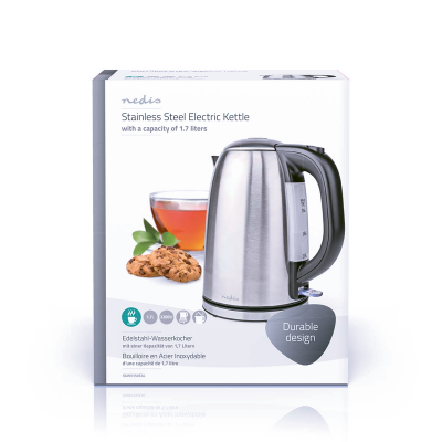 Waterkoker | 1.7 l | Roestvrijstaal