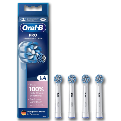 Oral-B Tandenborstelset Pro Sensitive Clean White - 8006540892473 Foto van Oral-B Tandenborstelset Pro Sensitive Clean White - 8006540892473