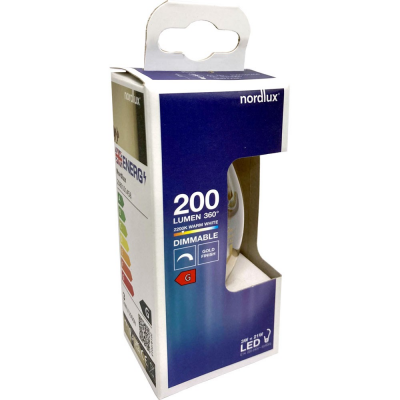 Nordlux LED Kaars E14 Gold Spiraal 3W Dimbaar