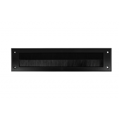 Foto van Brievenbus tochtafsluiter schroefbaar zwart