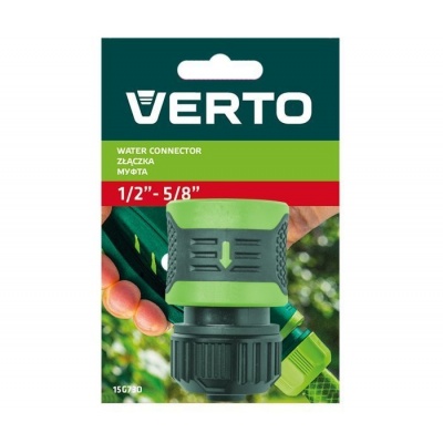 Verto Slang koppelstuk 1/2 5/8 BI-MATERIAAL