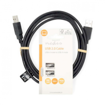 USB kabel A male naar A male 2.0mtr USB kabel A male naar A male 2.0mtr