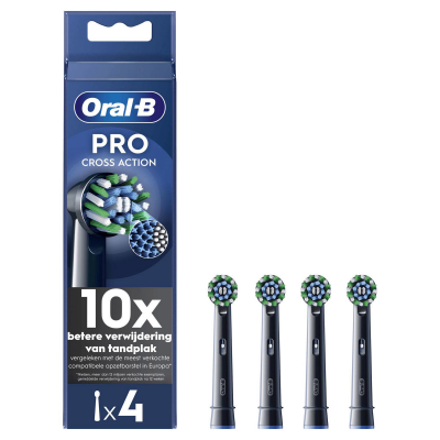 Oral-B Pro Cross Action Tandenborstelset Black 8006540893470 Foto van Oral-B Pro Cross Action Tandenborstelset Black 8006540893470