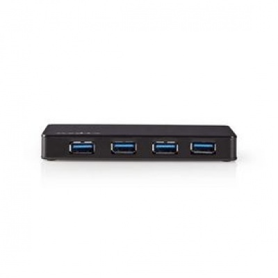 USB-Hub 4-Poorts 3.2 Gen1 Gevoed Foto van USB-Hub 4-Poorts 3.2 Gen1 Gevoed