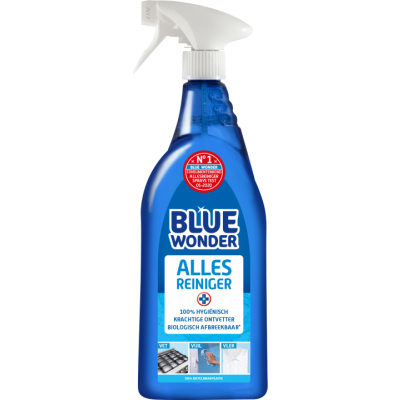 Blue Wonder allesreiniger spray 750ml Foto van Blue Wonder allesreiniger spray 750ml
