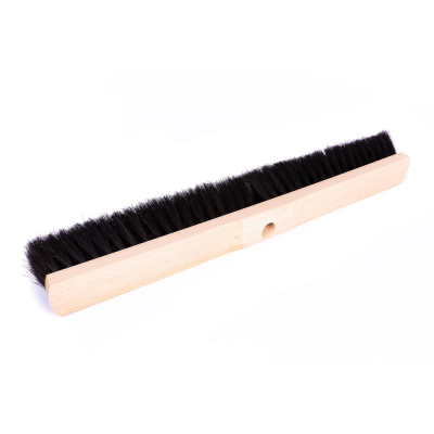 Kamerveger Zwart Haar Platte Kap 50CM
