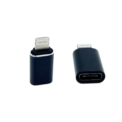 USB -C naar Lightning adapter zwart