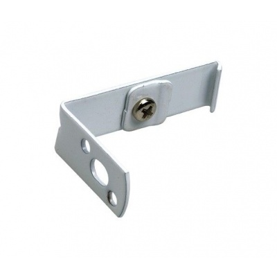 wandsteun ijzer wit gelakt 6cm 2st Foto van wandsteun ijzer wit gelakt 6cm 2st