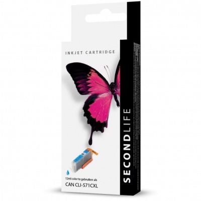 Canon CLI 571 XL Cyan Foto van Canon CLI 571 XL Cyan
