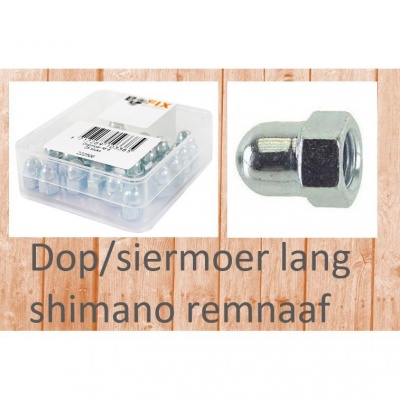 Dopmoers Shimano remnaaf 3/8 x 24