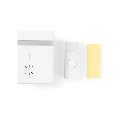 Draadloze Deurbelset Batterij Gevoed 2x AA 1x CR2032 Incl. Draadloze Deurbelset Batterij Gevoed 2x AA 1x CR2032 Incl.