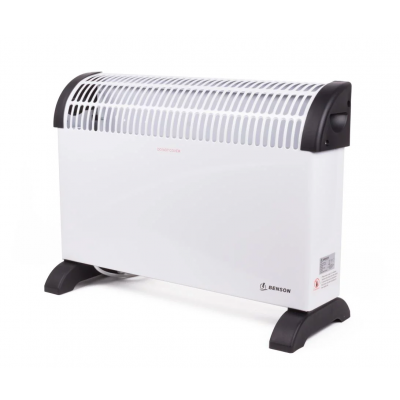 Foto van Convectorkachel 750/1250/2000W wit met thermostaat