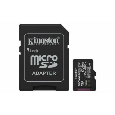Foto van Micro sd kaart 256GB 150MB/s