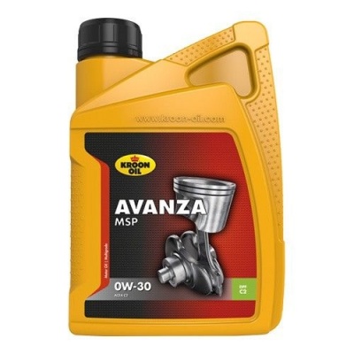 Motorolie Avanza MSP 0W-30 1 ltr. Foto van Motorolie Avanza MSP 0W-30 1 ltr.