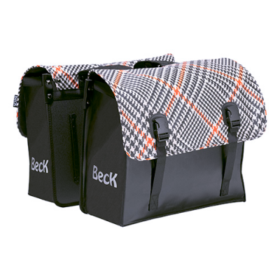 Beck Classic Tweed Fietstas 46L Foto van Beck Classic Tweed Fietstas 46L