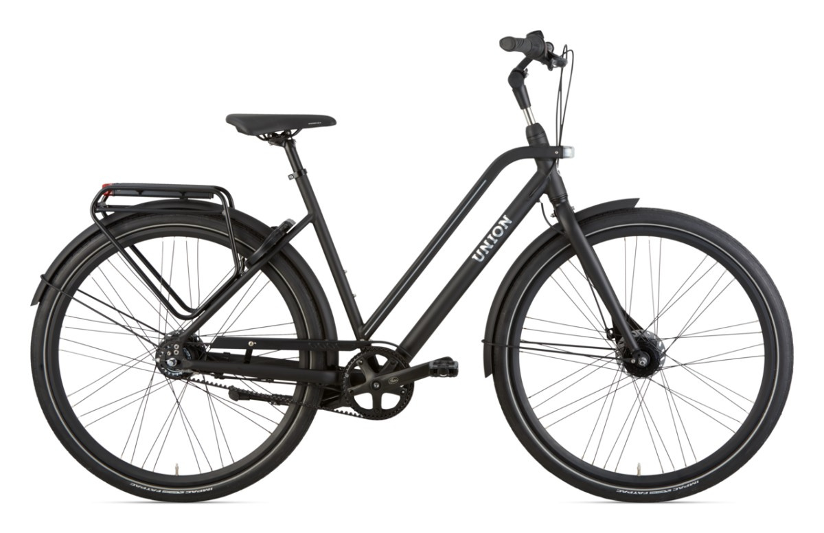 gemiddelde grafiek omvang Union Lite, black mat - Fietsshop Haren