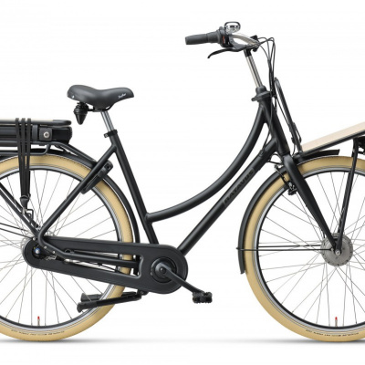 Batavus PACKD E-go®, Zwart mat Batavus PACKD E-go®, Zwart mat