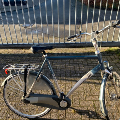Batavus Crescendo, blauw zilver Batavus Crescendo, blauw zilver