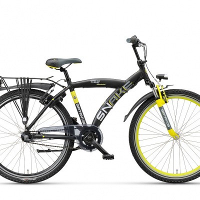 Batavus Snake 26, Antraciet/zwart mat Batavus Snake 26, Antraciet/zwart mat