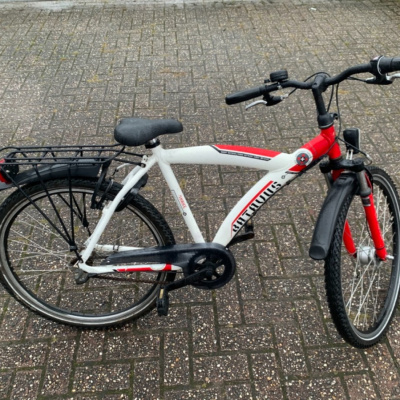 Batavus SNAKE 26, rood wit Batavus SNAKE 26, rood wit