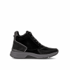 Afbeelding van GABOR ROLLINGSOFT DAMES BOOTS ZWART 0803.02.002 SAMTCH/NUBUK/MET.SCHW/ANTHR.(MICRO)