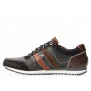 Afbeelding van AUSTRALIAN HEREN SNEAKERS BLAUW 15.1547.01-SIX CAMARO BLUE LEATHER BLUE-TAN-BROWN