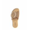 Afbeelding van GABOR DAMES SLIPPERS BRUIN 83.742.14 SAMTCHEVREAU PEANUT
