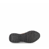 Afbeelding van GABOR DAMES SNEAKERS ZWART 76.378.67 SAMT/FOULARD/PERL. SCHW/WHISKY(GOLD)