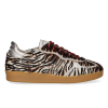 Afbeelding van PIEDI NUDI DAMES SNEAKERS BRUIN PN-IMOLA-0128 IMOLA PONY TIGER LEATHER H