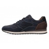 Afbeelding van AUSTRALIAN HEREN SNEAKERS BLAUW 15.1722.01-SIG FABIAN BLUE LEATHER BLUE-BROWN-BLACK