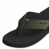 Afbeelding van REEF HEREN SLIPPERS GROEN CJ4366-61 THE LAYBACK BLACK/OLIVE
