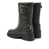 Afbeelding van NUBIKK DAMES BOOTS ZWART EVE LEVA FUR 21084601 BLACK GRAIN 10G