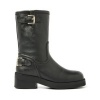 Afbeelding van NUBIKK DAMES BOOTS ZWART EVE LEVA FUR 21084601 BLACK GRAIN 10G