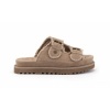 Afbeelding van WARMBAT DAMES SLIPPERS BRUIN 33DST311051 DYSART WOMEN SUEDE STONE