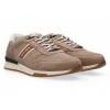 Afbeelding van AUSTRALIAN HEREN SNEAKERS TAUPE 15.1600.05-L04 FILMON TAUPE LEATHER TAUPE-WHITE
