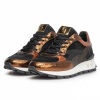 Afbeelding van FLORIS VAN BOMMEL DAMES SNEAKERS BRUIN SFW-10098-21-01 BLOKKI 04.21 DARKBROWN G
