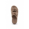 Afbeelding van WARMBAT DAMES SLIPPERS BRUIN 33DST311051 DYSART WOMEN SUEDE STONE