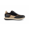 Afbeelding van GABOR DAMES SNEAKERS ZWART 6029.01.002 SAMT/FOULARD/PERL. BLACK/WHISKY(GOLD)